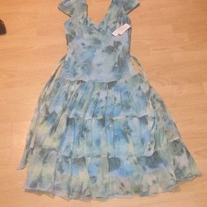 Vintage Jonathan Martin Studio Aqua Dress 👗 10